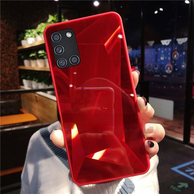 Fashion Diamond Mirror Samsung Case