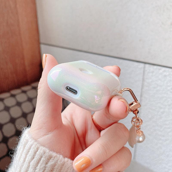 Water Drop Rainbow Soft AirPods Case