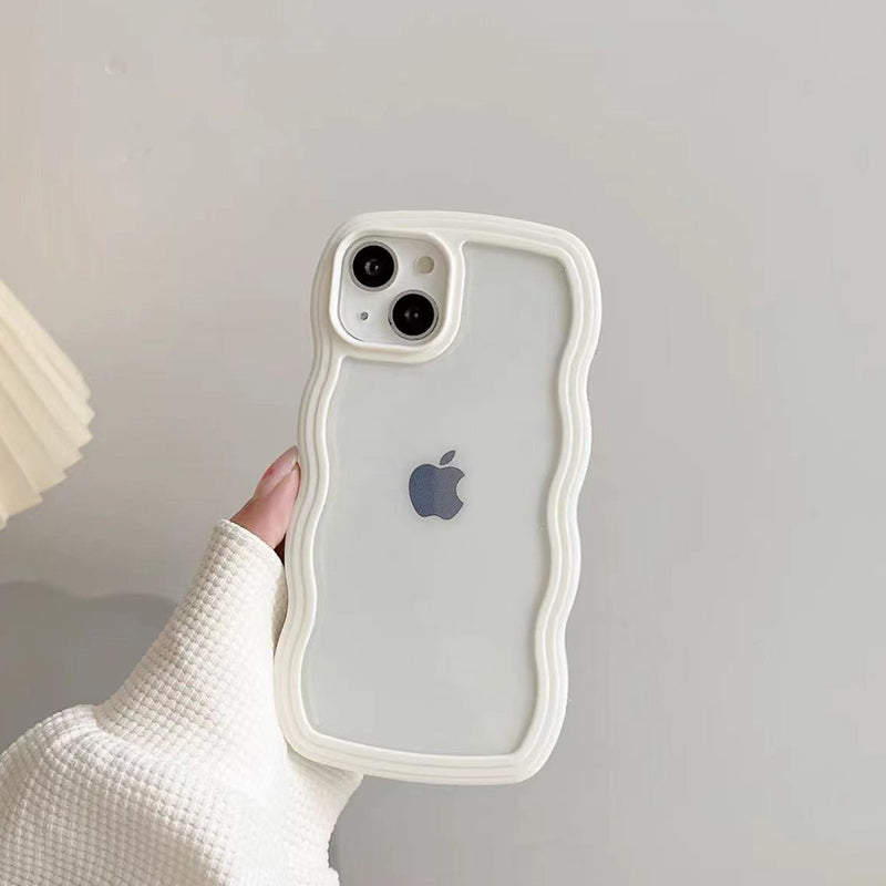 Candy Color Camera Len Protector Silicone Clear Shockproof Soft iPhone Case