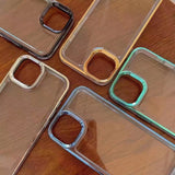 Luxury Electroplating Clear Shockproof Soft iPhone Case