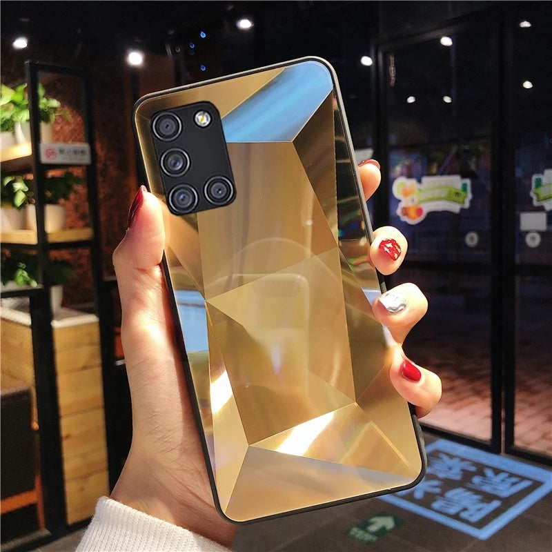 Fashion Diamond Mirror Samsung Case