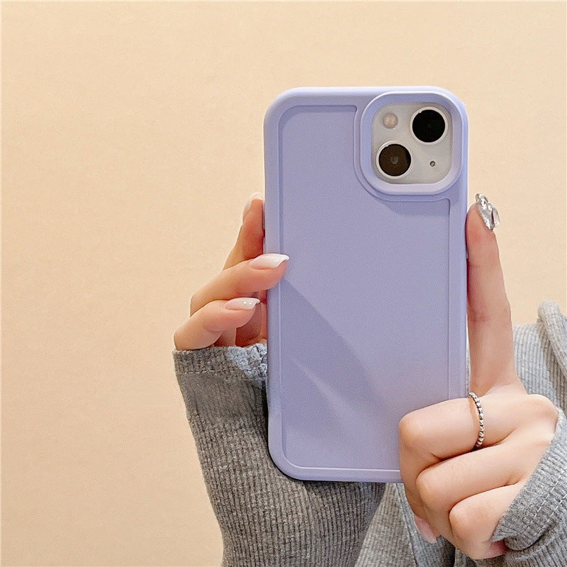 Candy Color Silicone Soft iPhone Case