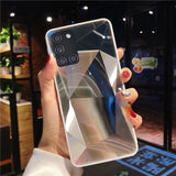 Fashion Diamond Mirror Samsung Case