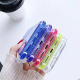 Candy Color Shockproof Bumper Soft Phone Case Back Cover for iPhone
