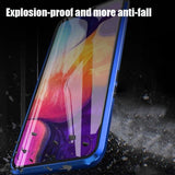 Double Sided Magnetic Metal Glass Samsung Case