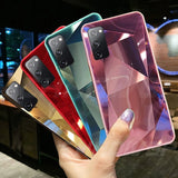 Fashion Diamond Mirror Samsung Case