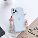 Candy Color Shockproof Bumper Soft Phone Case Back Cover for iPhone
