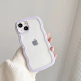 Candy Color Camera Len Protector Silicone Clear Shockproof Soft iPhone Case