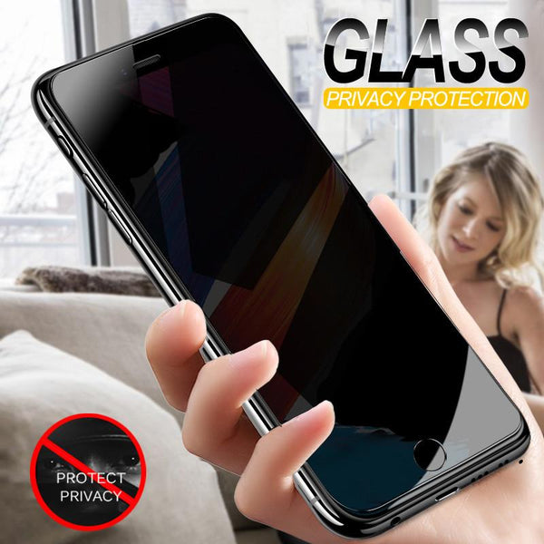 Anti Spy Tempered Glass iPhone Screen Protector