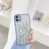 Fashion Flower Camera Protector iPhone Case