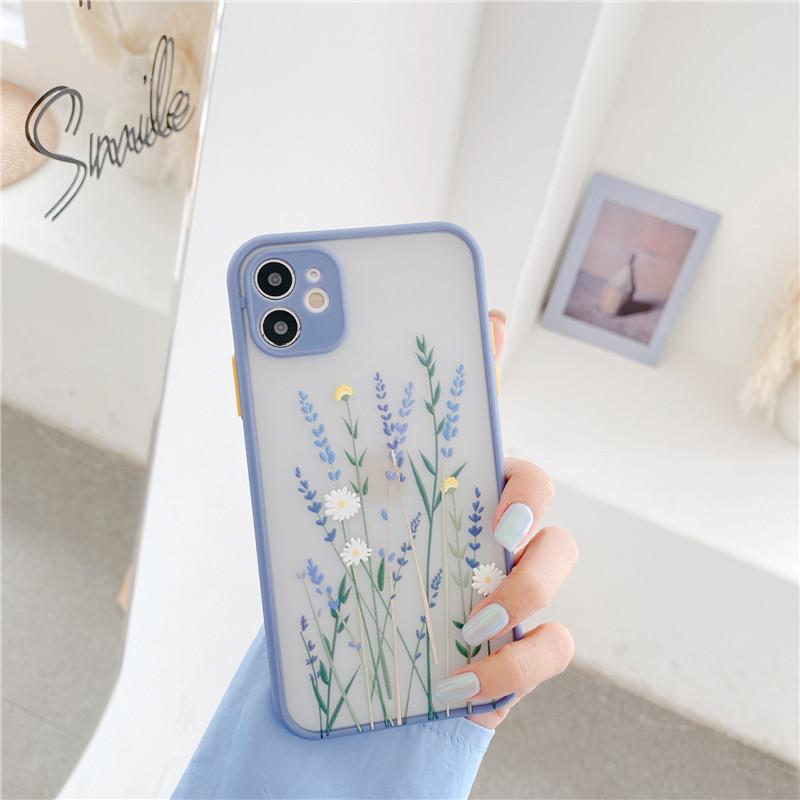 Fashion Flower Camera Protector iPhone Case