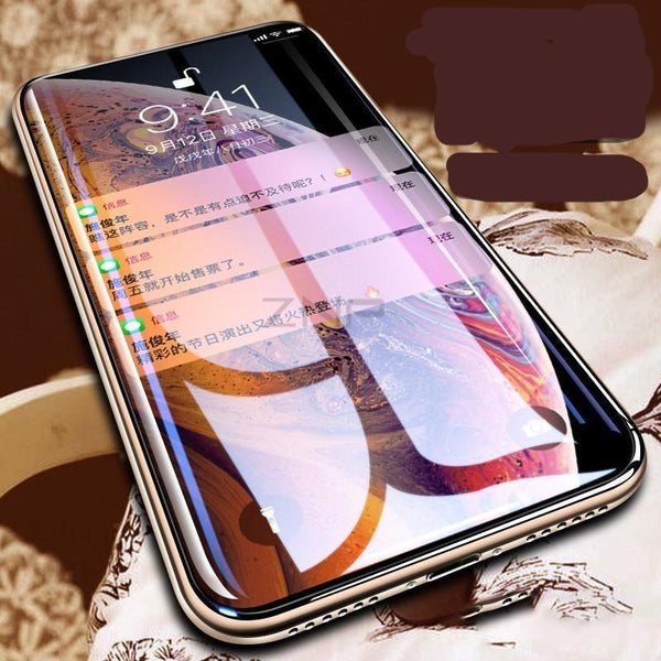 15D Curved Edge Tempered Glass iPhone Screen Protector