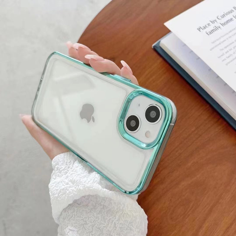 Luxury Electroplating Clear Shockproof Soft iPhone Case