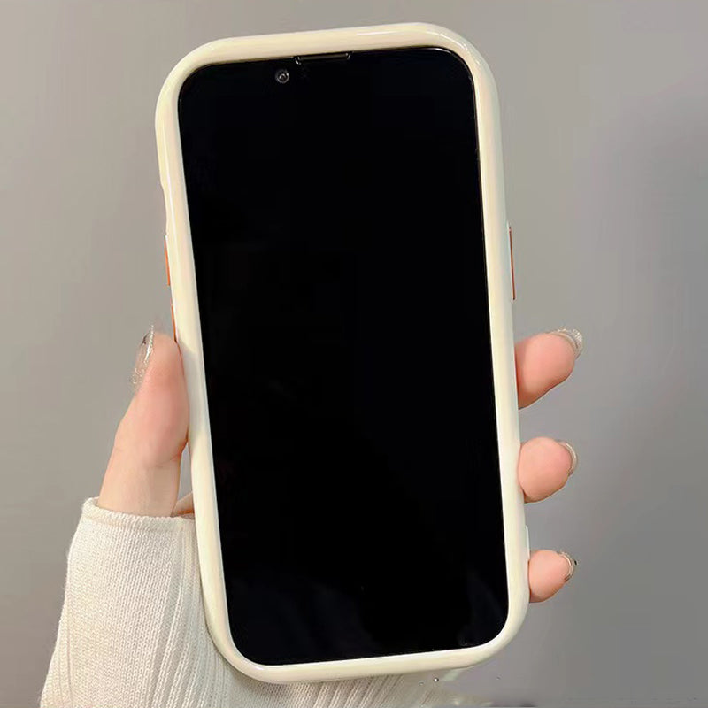 Watercolor Painting Camera Len Protector Silicone Shockproof Soft iPhone Case