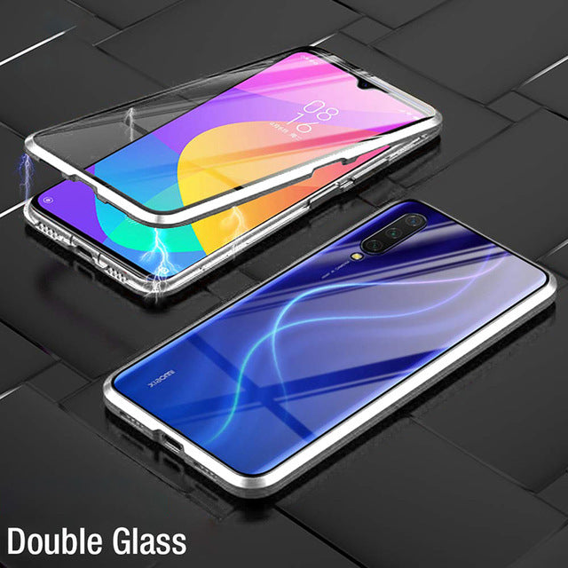 Double Sided Magnetic Metal Glass Samsung Case