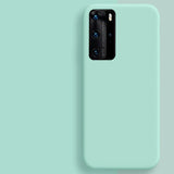 Solid Color Liquid Silicone Samsung Case