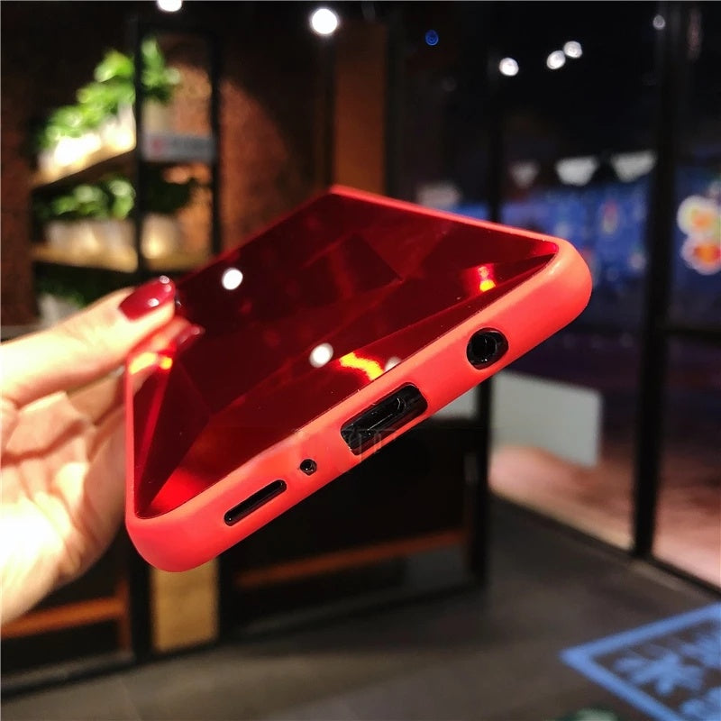 Fashion Diamond Mirror Samsung Case