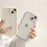 Candy Color Camera Len Protector Silicone Clear Shockproof Soft iPhone Case
