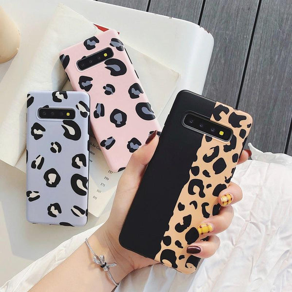 Fashion Leopard Print Soft Samsung Case
