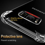 Airbag Silicone Shockproof Clear Samsung Case