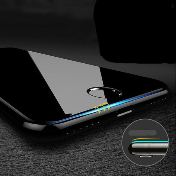 5D Full Protective Tempered Glass iPhone Screen Protector