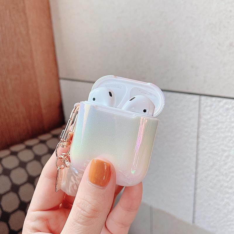 Water Drop Rainbow Soft AirPods Case
