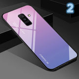 Gradient Tempered Glass Samsung Case