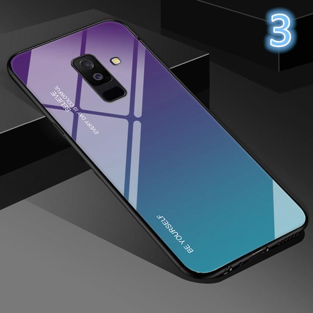 Gradient Tempered Glass Samsung Case