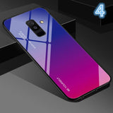 Gradient Tempered Glass Samsung Case