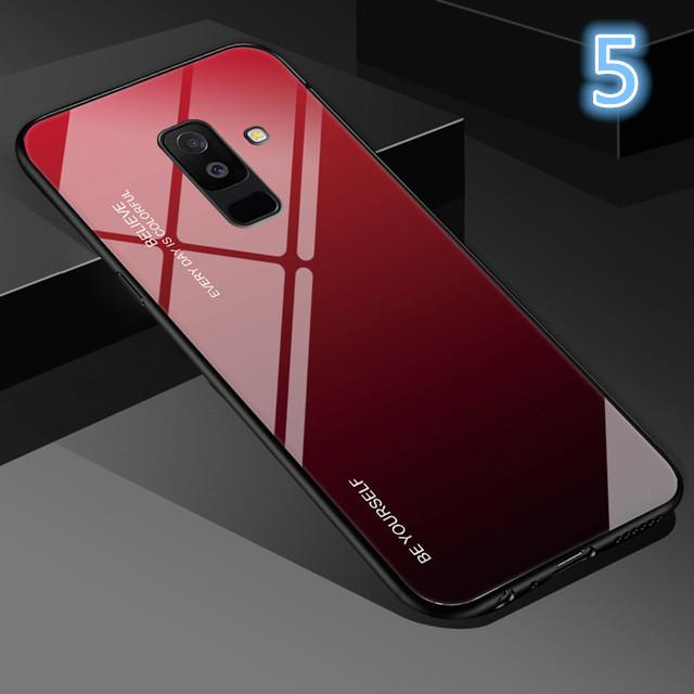 Gradient Tempered Glass Samsung Case