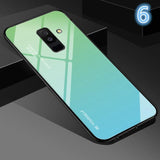 Gradient Tempered Glass Samsung Case
