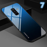 Gradient Tempered Glass Samsung Case