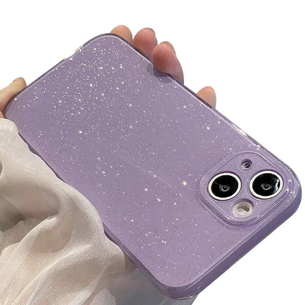 Glitter Bling Sparkling Clear Soft iPhone Case