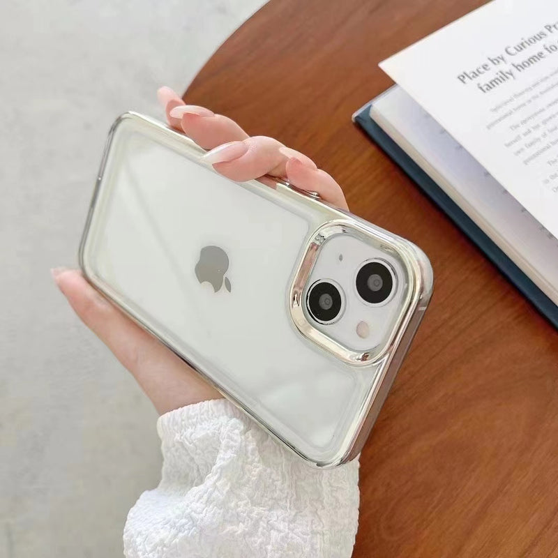 Luxury Electroplating Clear Shockproof Soft iPhone Case