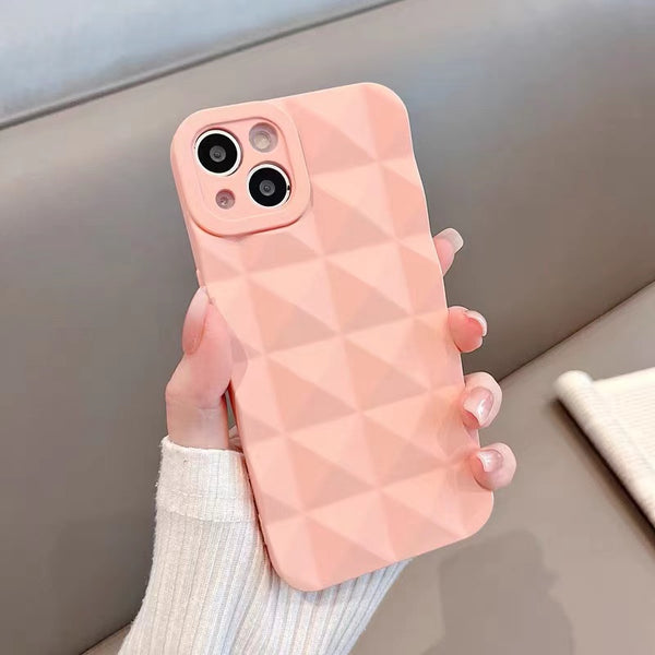 Candy Color Diamend Shockproof Soft iPhone Case
