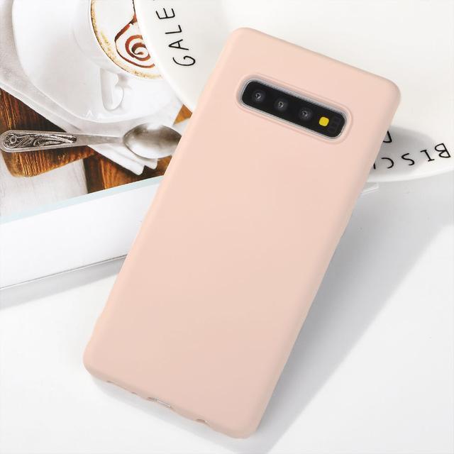 Candy Color Soft Silicone Samsung Case