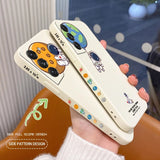 Cute Cartoon Astronaut Samsung Case