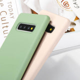 Candy Color Soft Silicone Samsung Case