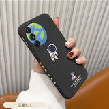 Cute Cartoon Astronaut Samsung Case