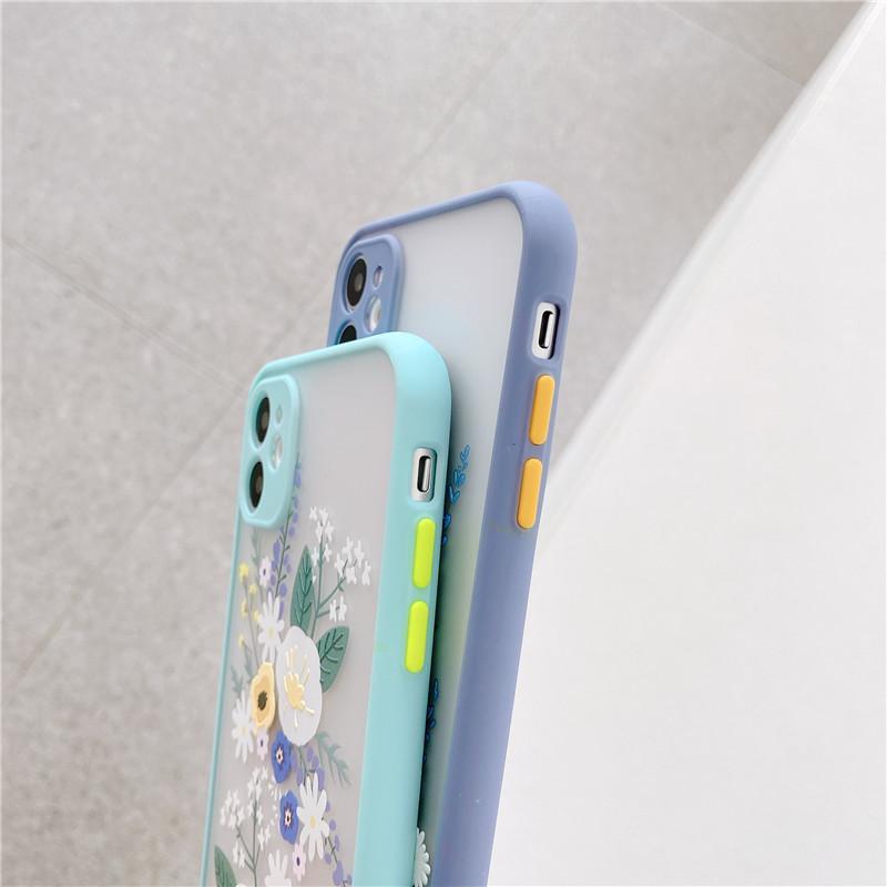 Fashion Flower Camera Protector iPhone Case