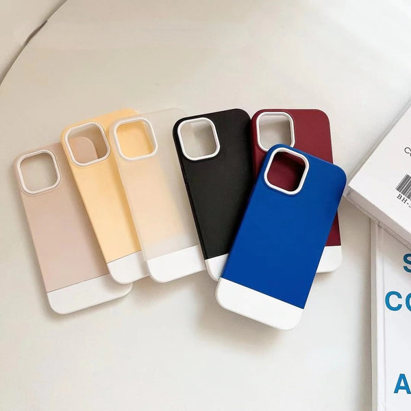 Cute Candy Color Soft iPhone Case