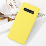 Candy Color Soft Silicone Samsung Case