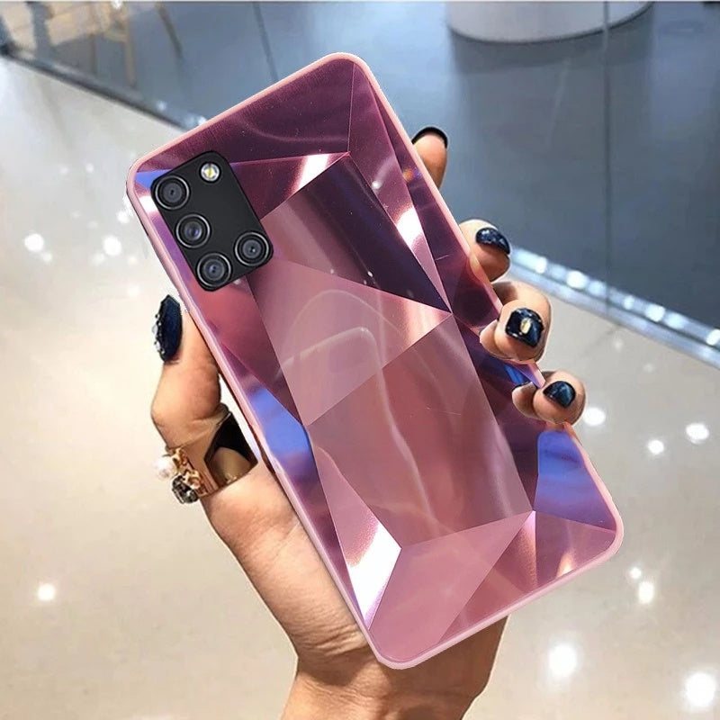Fashion Diamond Mirror Samsung Case
