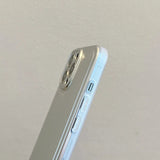 Electroplated Solid Color Plating Soft iPhone Case