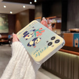 Blue-ray Panda Diamend Shockproof Soft iPhone Case