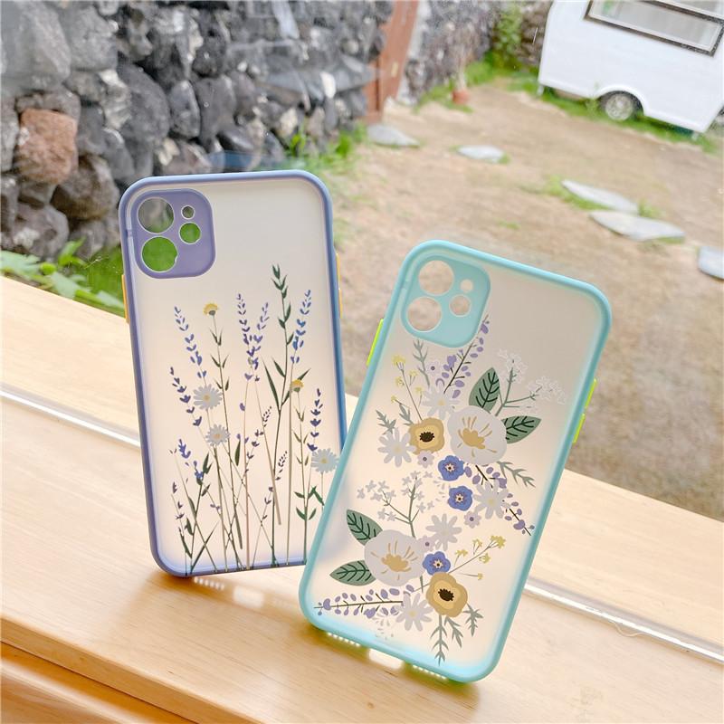Fashion Flower Camera Protector iPhone Case