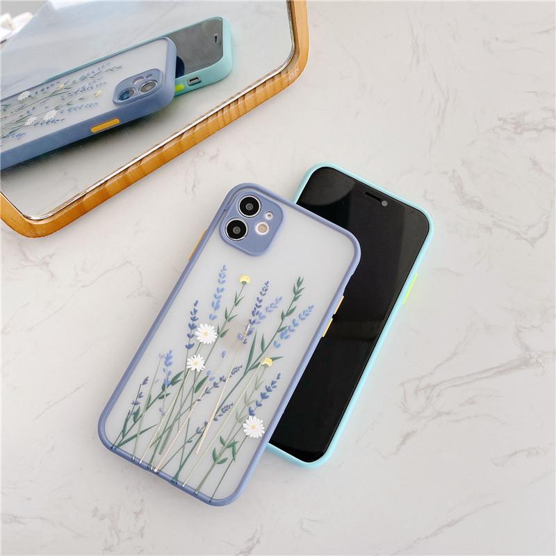 Fashion Flower Camera Protector iPhone Case